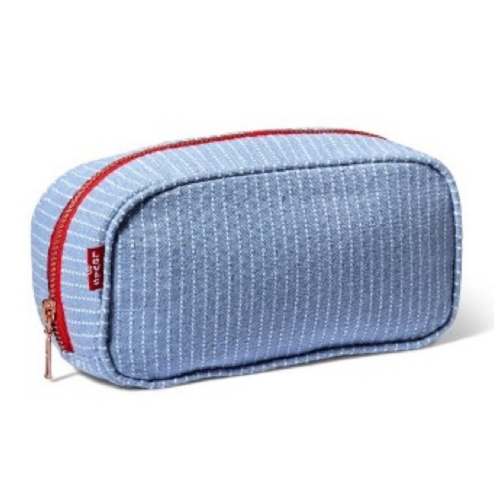 NWT - Levi's pencil case/makeup zip pouch